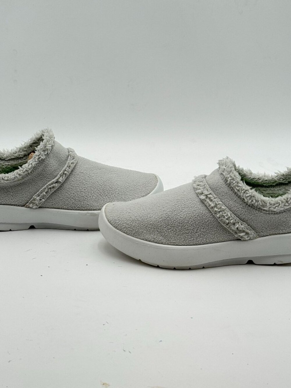 OOFOS OOcoozie Low Shoes W10.5 Slate Gray Recovery Slip Ons Walking Comfort - Picture 10 of 10